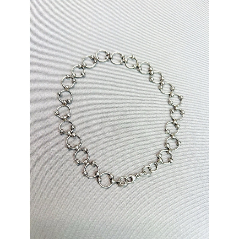 Sterling Silver Chain Bracelet .925‎ Jewelry